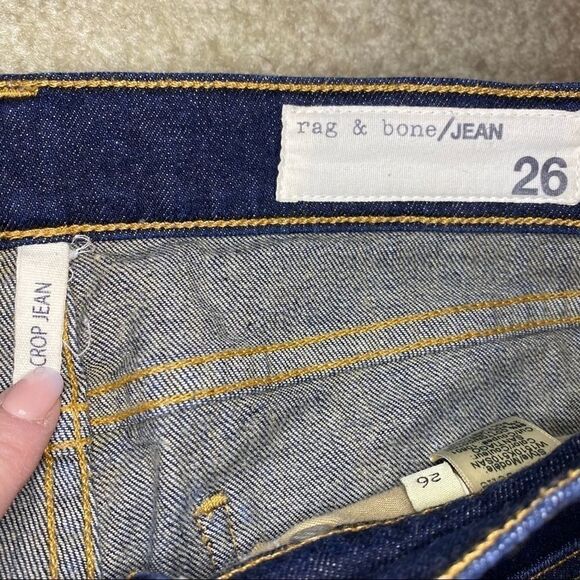 Rag & Bone mid-rise crop skinny jeans - Picture 14 of 14